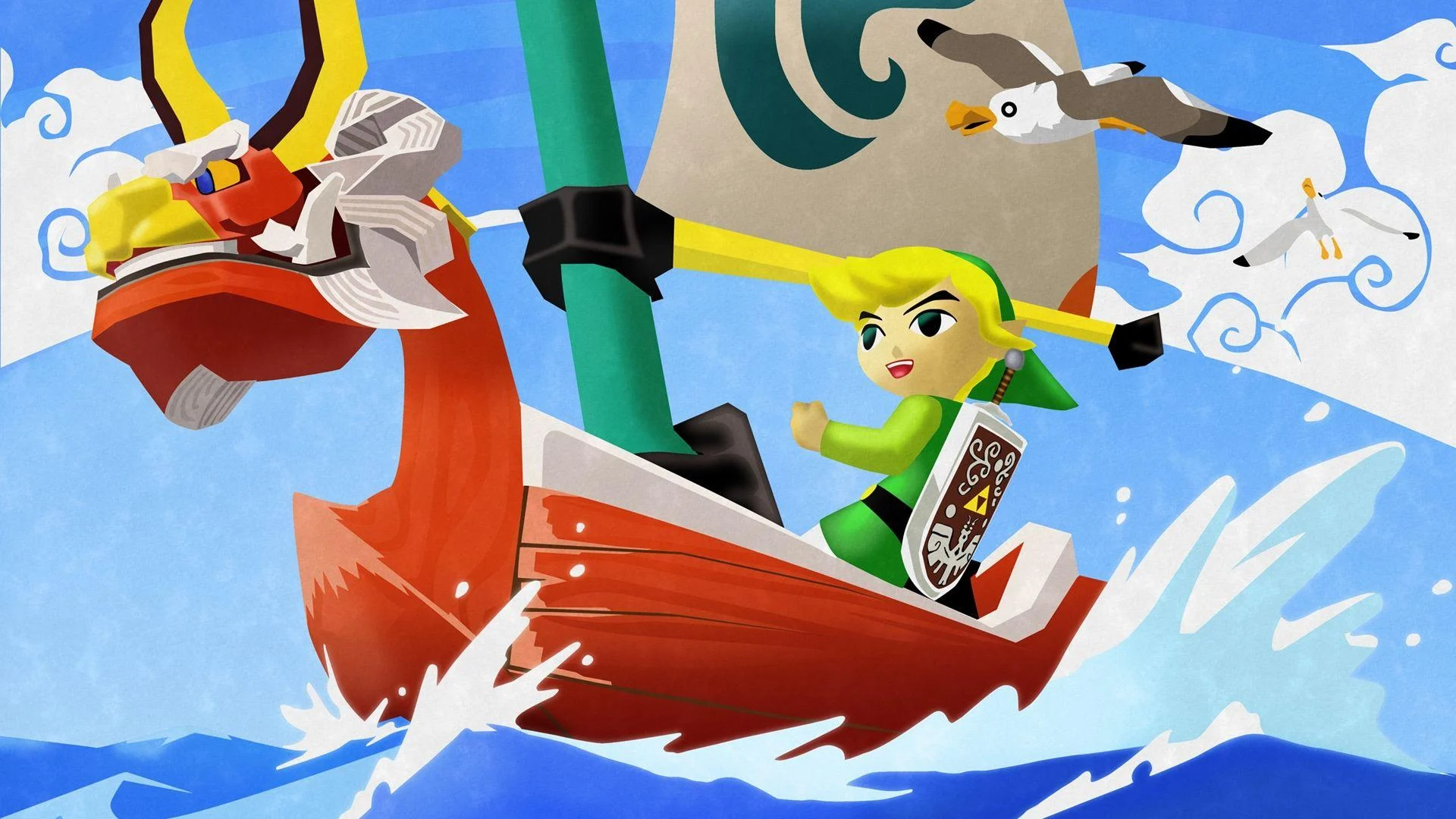 The Legend of Zelda: The Wind Waker keyart